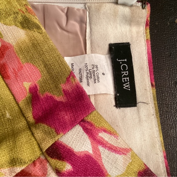 J Crew floral skirt - Picture 4 of 4